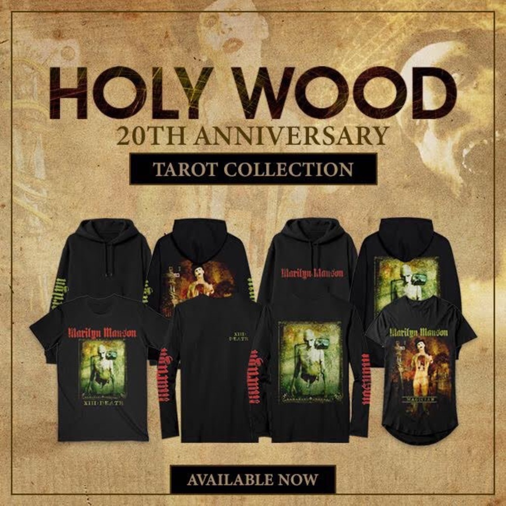 !!ISO!! Marilyn Manson 20th Anniversary Holywood Tarot Sweaters